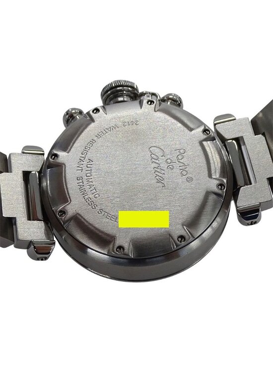 Cartier Watch Boys Pasha C Chronograph Date Automatic Winding at Stainless main image 4
